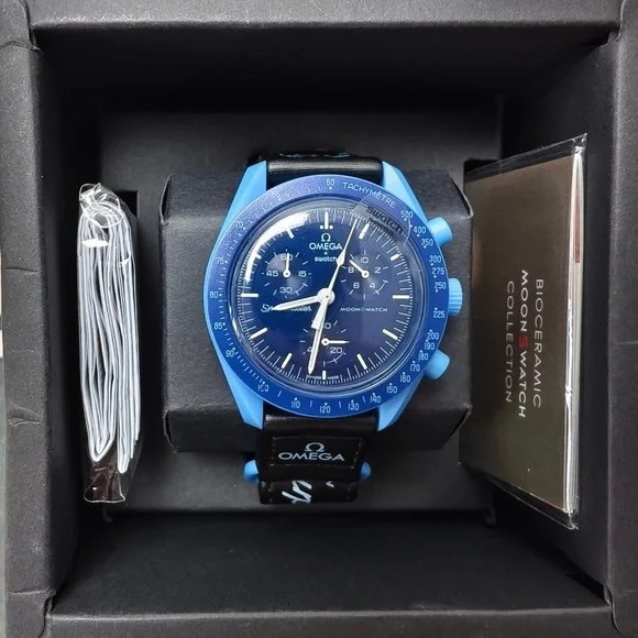 Swatch Other - 🍰Swatch x Omega MISSION TO THE Super Blue Moonphase Watch